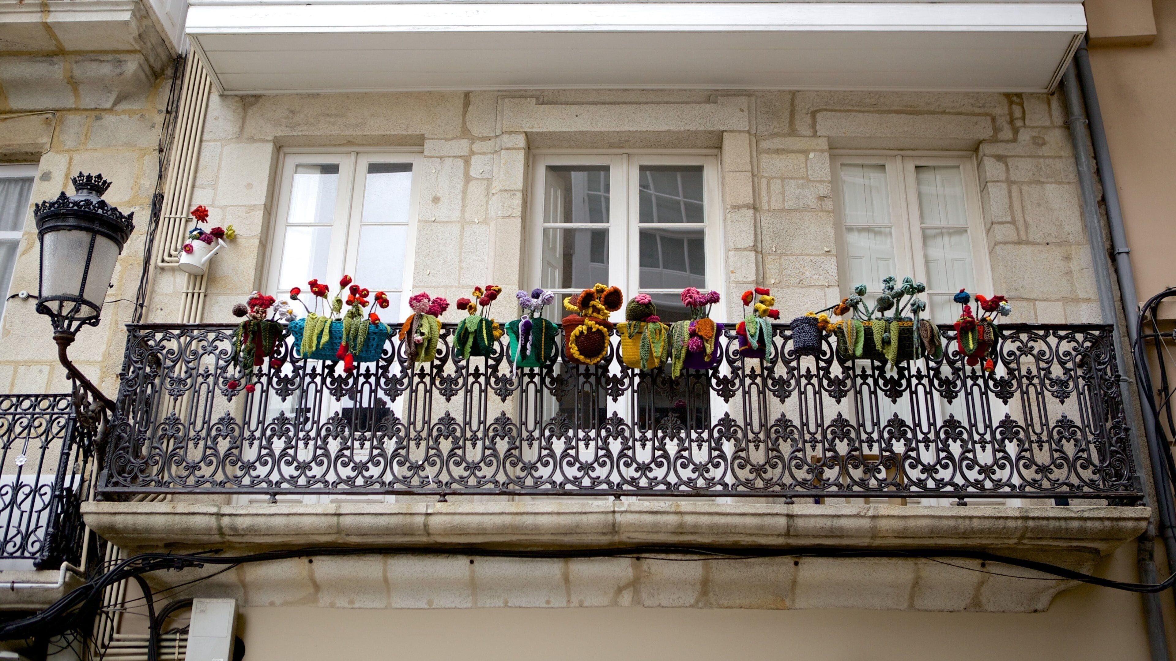 La Corogne mettant en vedette maison et fleurs