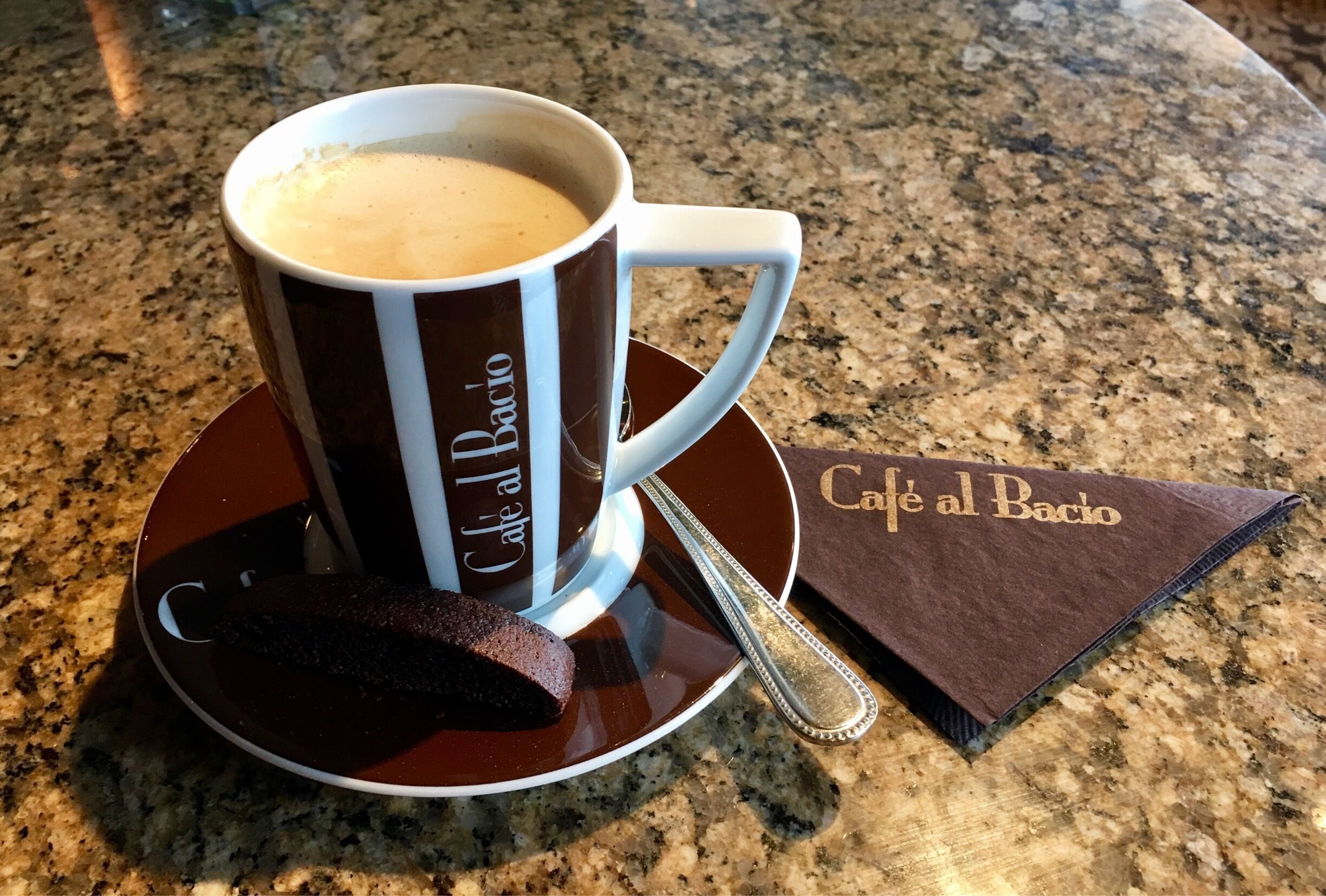 After a cold morning approaching and leaving Hubbard Glacier, it was time for a hot beverage. 

#Alaska #cruise #coffee

(Sept 2017)