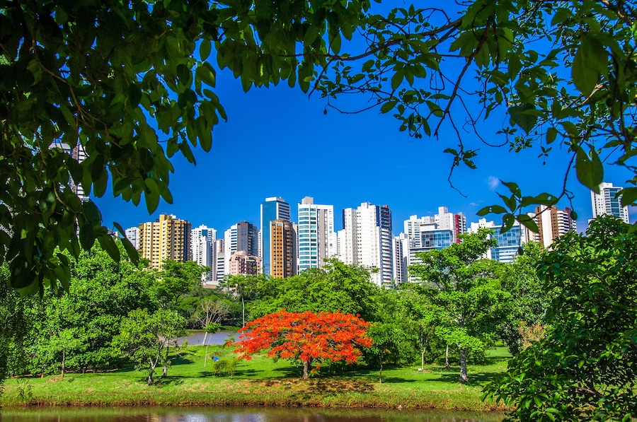Buildings and architecture. Londrina city, Brazil.