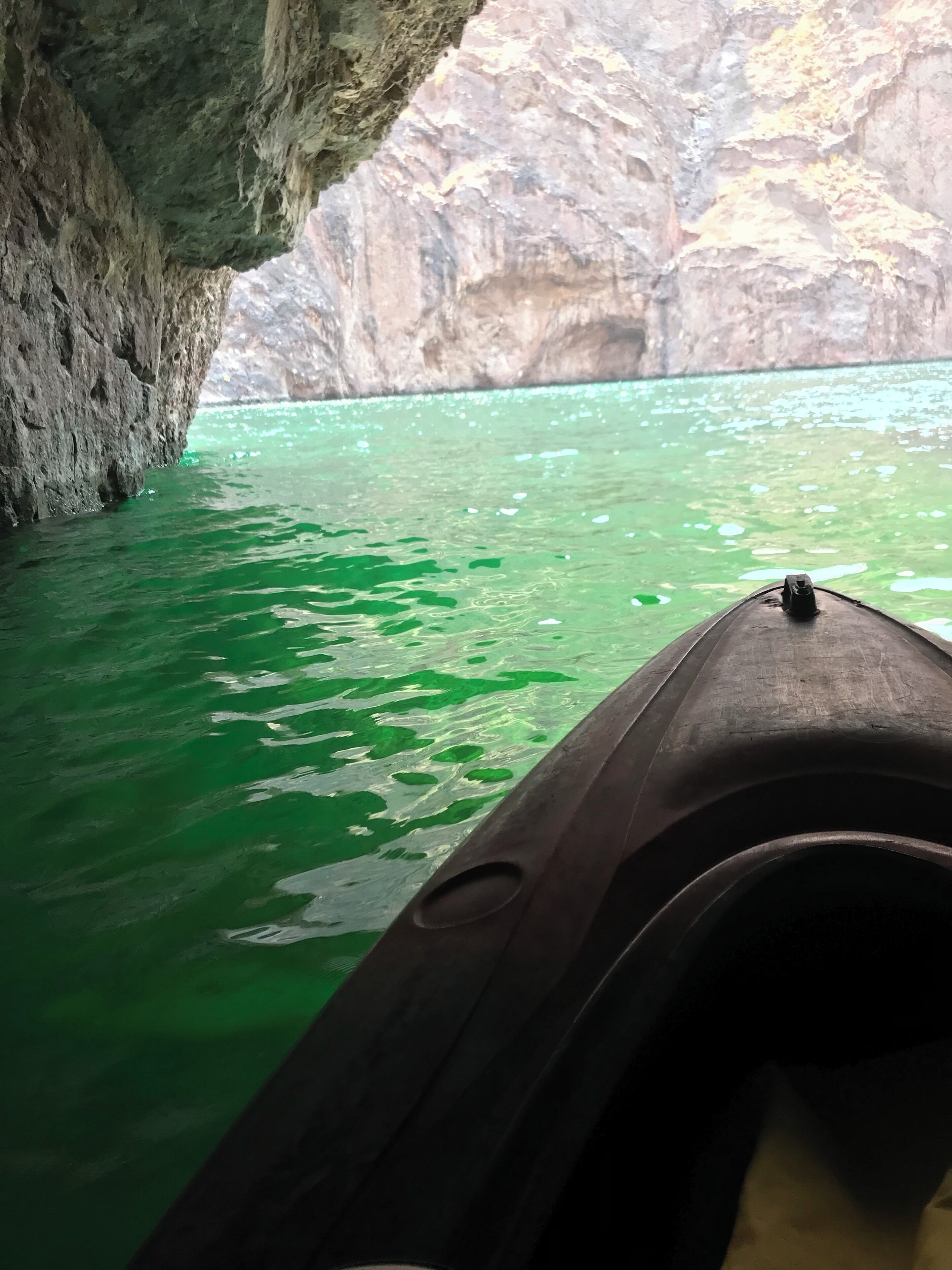 The water is so cold but it is so beautiful!