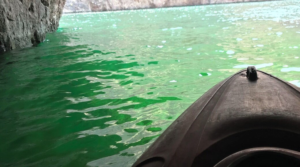 The water is so cold but it is so beautiful!