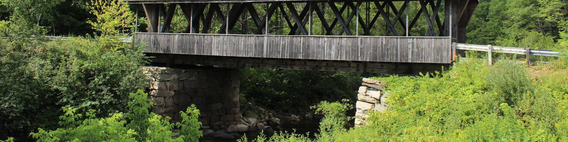 Packard Hill Covered Bridge in Lebanon, NH