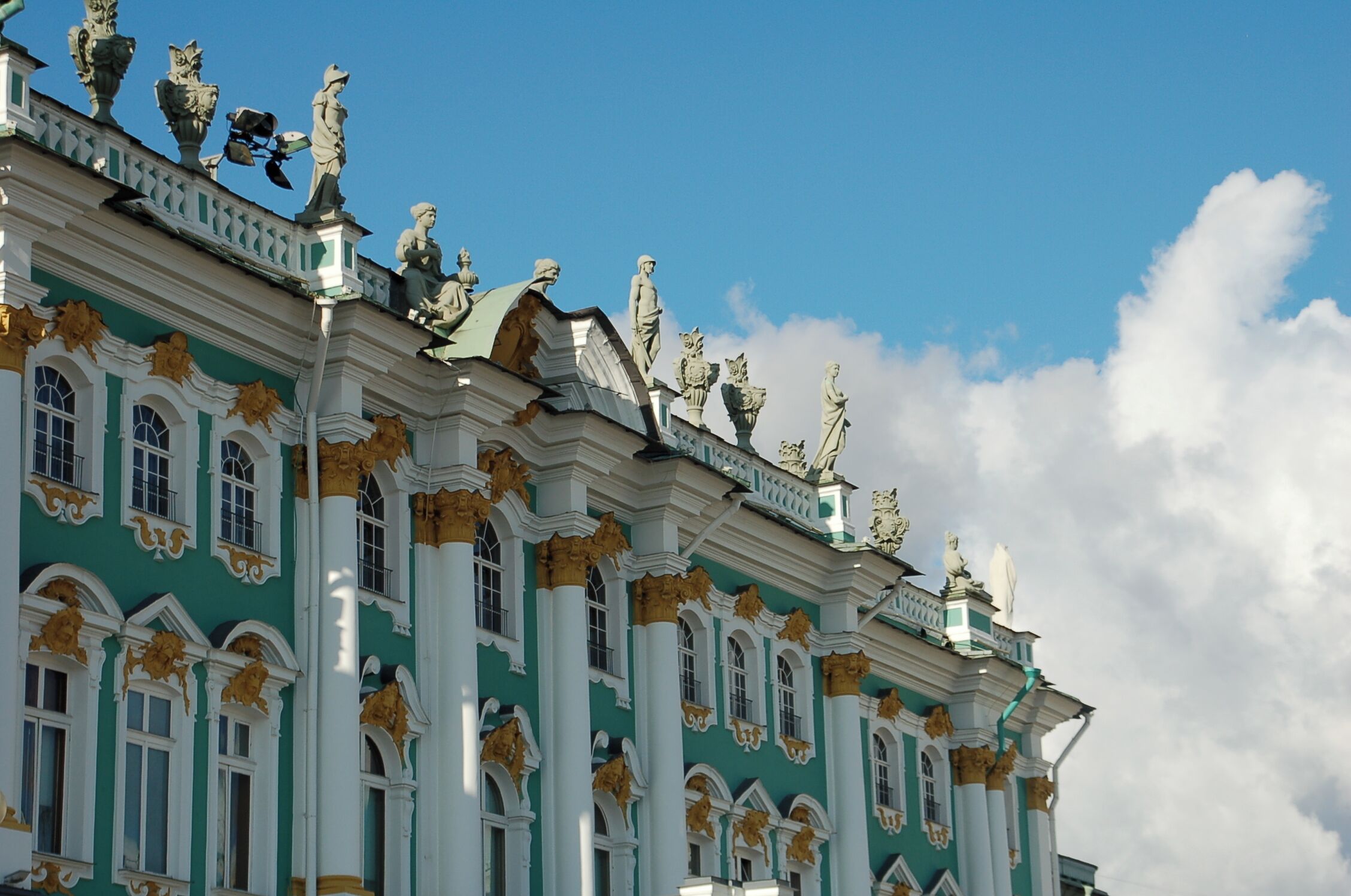 The State Hermitage Museum, also known as the Winter Palace, is a real treasure full of treasurers.  We spent two days with a tour guide and I can't wait to go back.