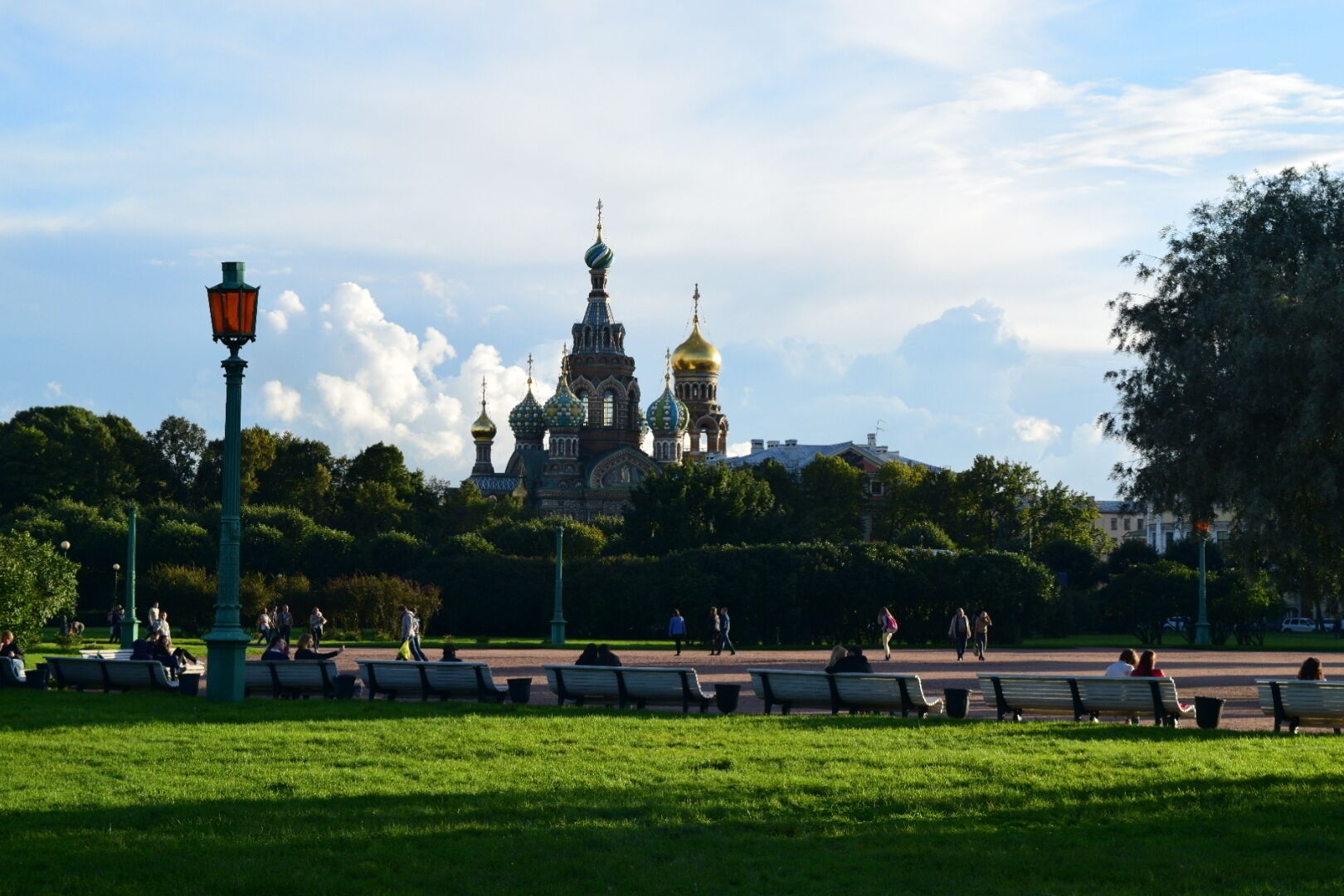The Savior on the Spilled Blood from Mikhailovsky Garden