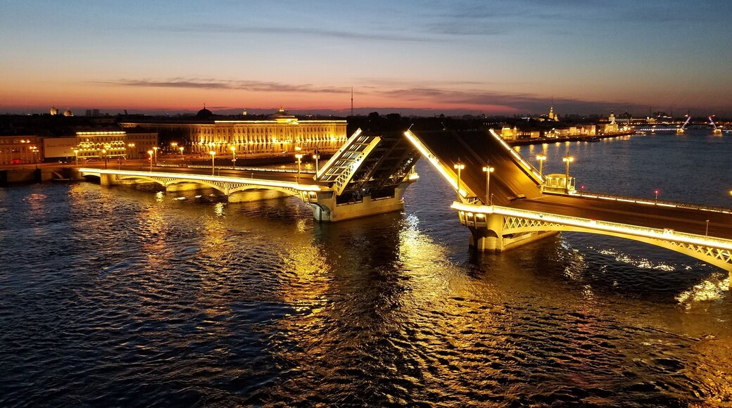 Raising of the bridges.