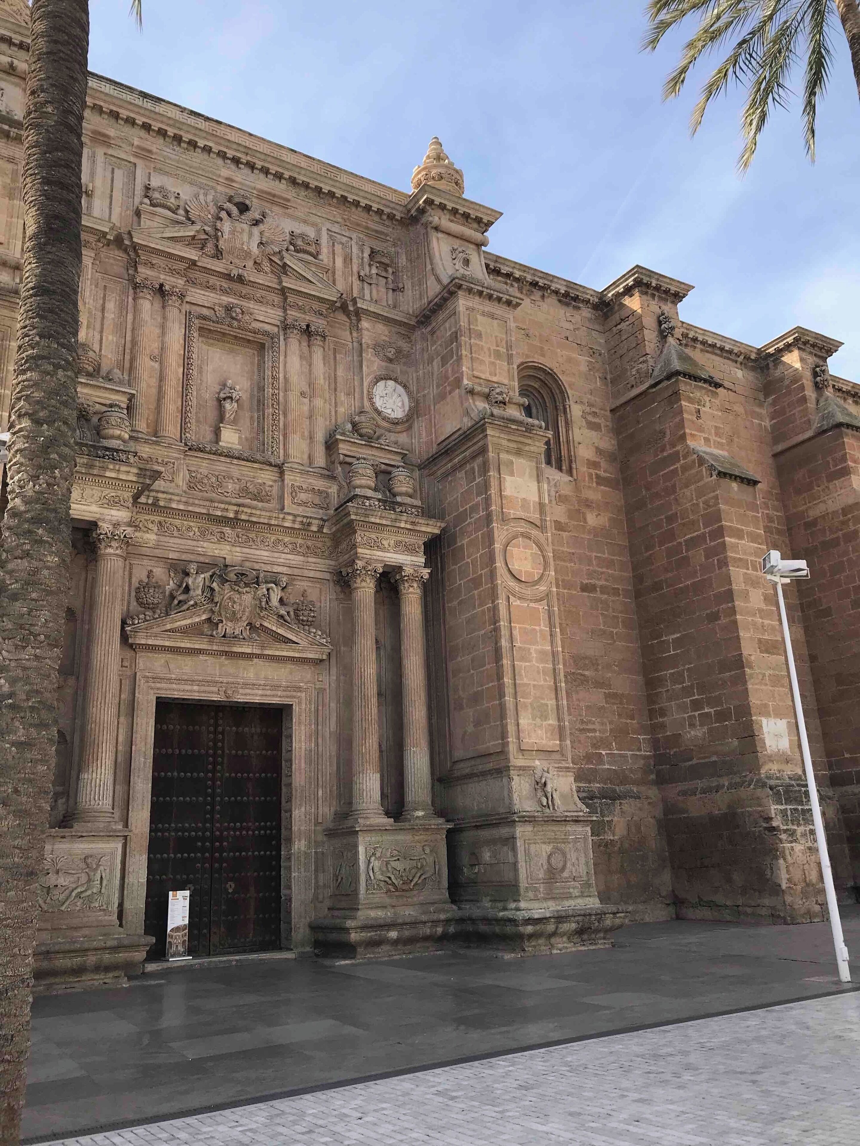 This is the impressive Cathedral in Almeria.