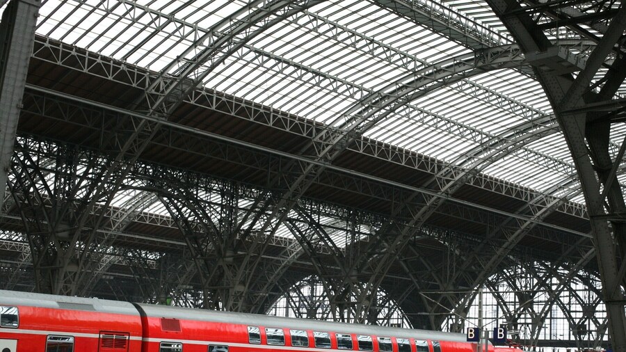 The Central Train Station in Leipzig's claim to fame is that it is the world's largest railway station measured by floor area
