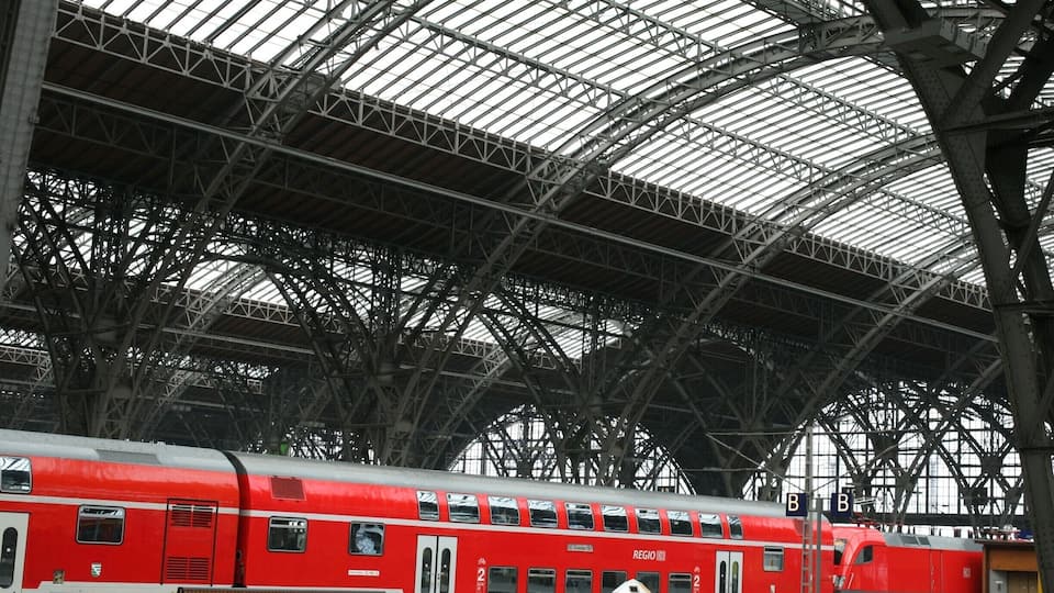 The Central Train Station in Leipzig's claim to fame is that it is the world's largest railway station measured by floor area (or so claims Wikipedia). Train stations hold a strange attraction for the travel addict, and this one doesn't disappoint.