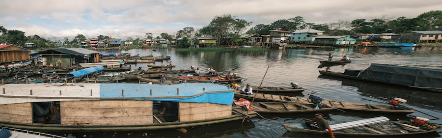 leticia Colombia amazon rainforest river