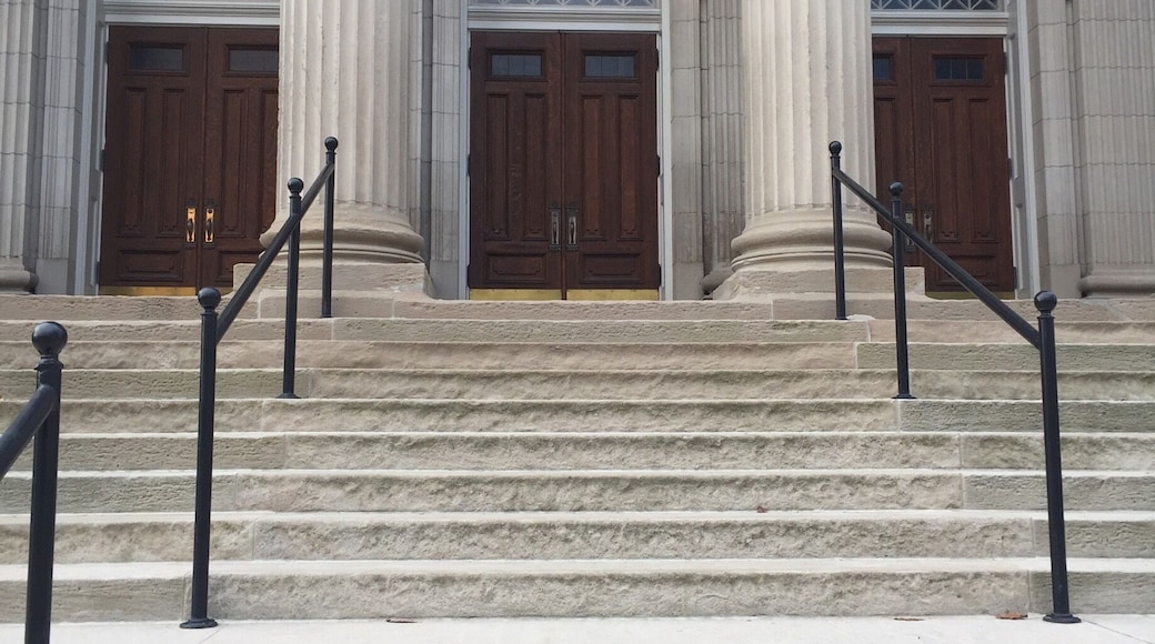 The first United Methodist church downtown Lexington.