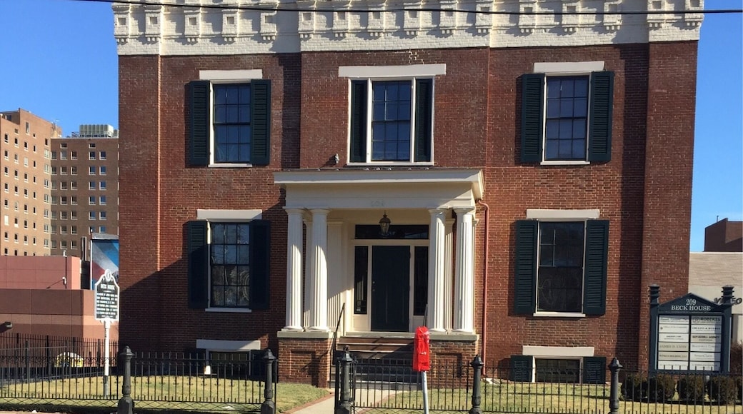 Beck House on East High Street one of the many historic buildings in Lexington Kentucky.