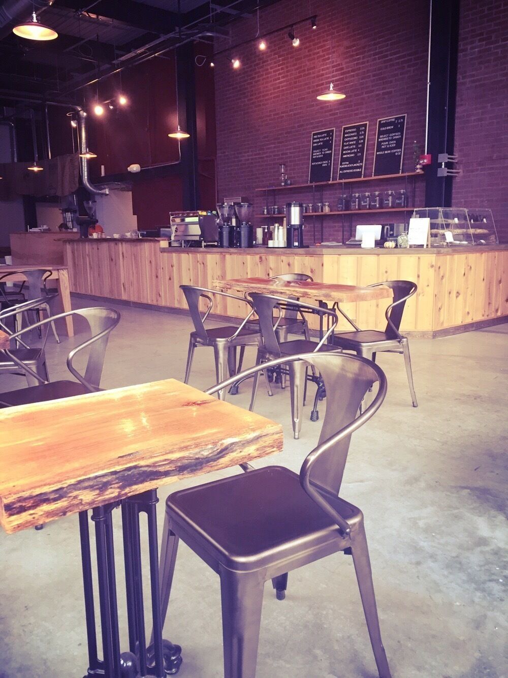 Really cool coffee shop downtown Lexington right across from Rupp Arena.