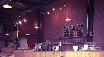 Really cool coffee shop downtown Lexington right across from Rupp Arena.