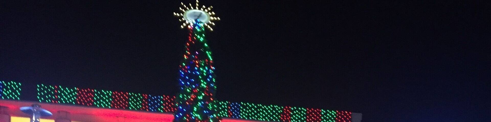 It's beginning to look a lot like Christmas.