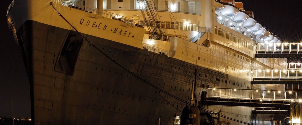 Get a sense of another era by spending a night or two on the Queen Mary, in Long Beach, California. Yes, it's a hotel!