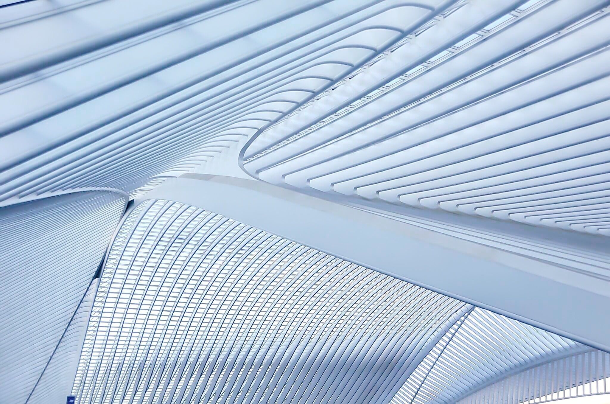 Station of liège-guillemins. Architecture. 