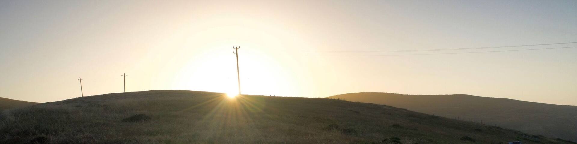 Sunset time , pacific is always beautiful