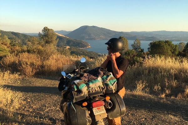 Hot summer rides and cool evenings overlooking the lake #lifeatexpedia