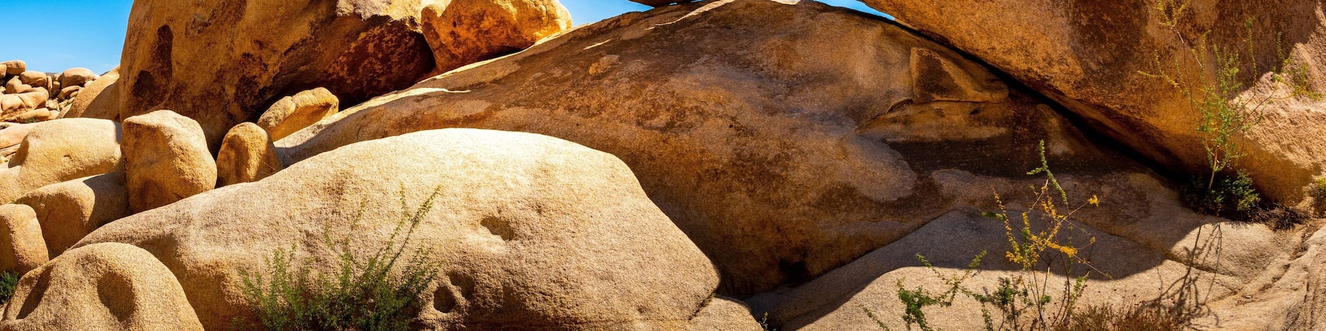 The famous Arch Rock captured on a sunny day - almost 105 F. Missed the sunrise, got lost searching for this view, forgot to bring water and chose a shortcut that brought me to a different trail and path. In the end, after one hour of searching, there it is - Arch Rock