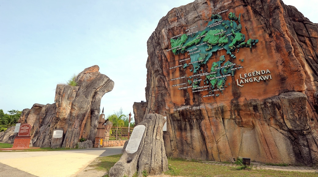Langkawi showing signage