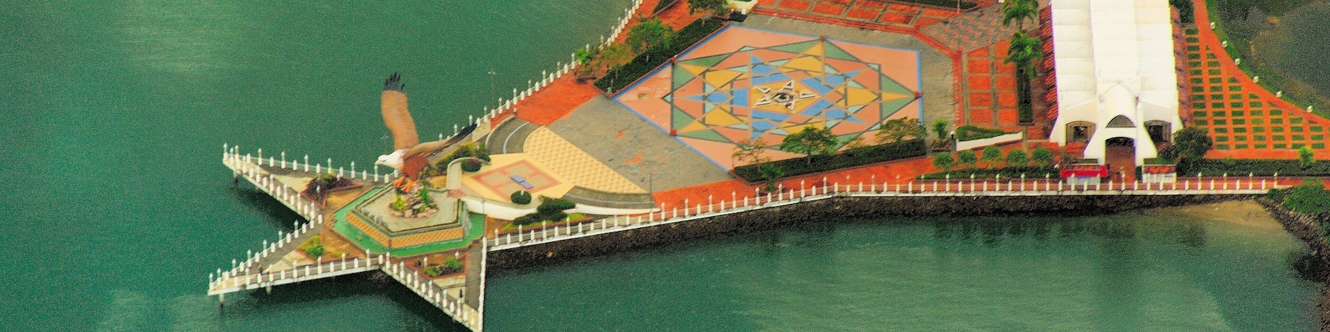 Langkawi which includes a square or plaza and general coastal views