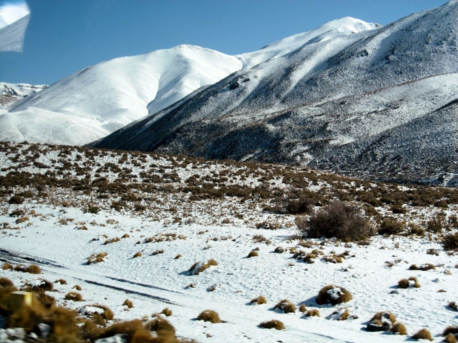 First snow fallen in this wonderful valley.