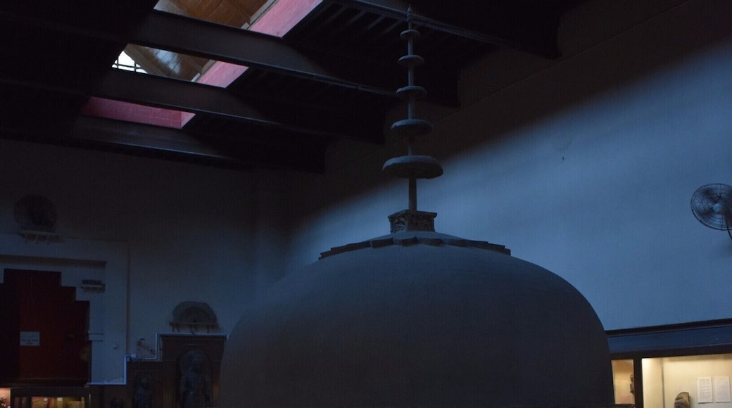 Lahore Museum has extensive Buddha collection. Stupa used to hold relics.