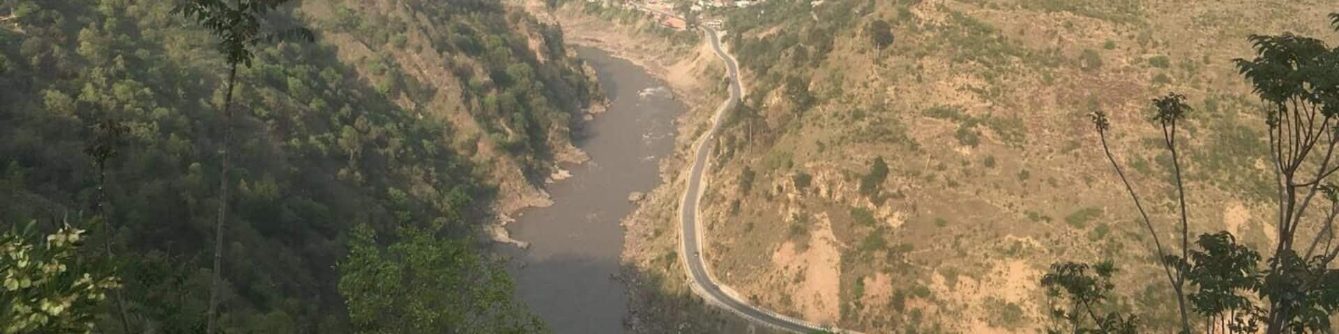 View of Azad Kashmir Valley from the road that leads to Neelam Valley.