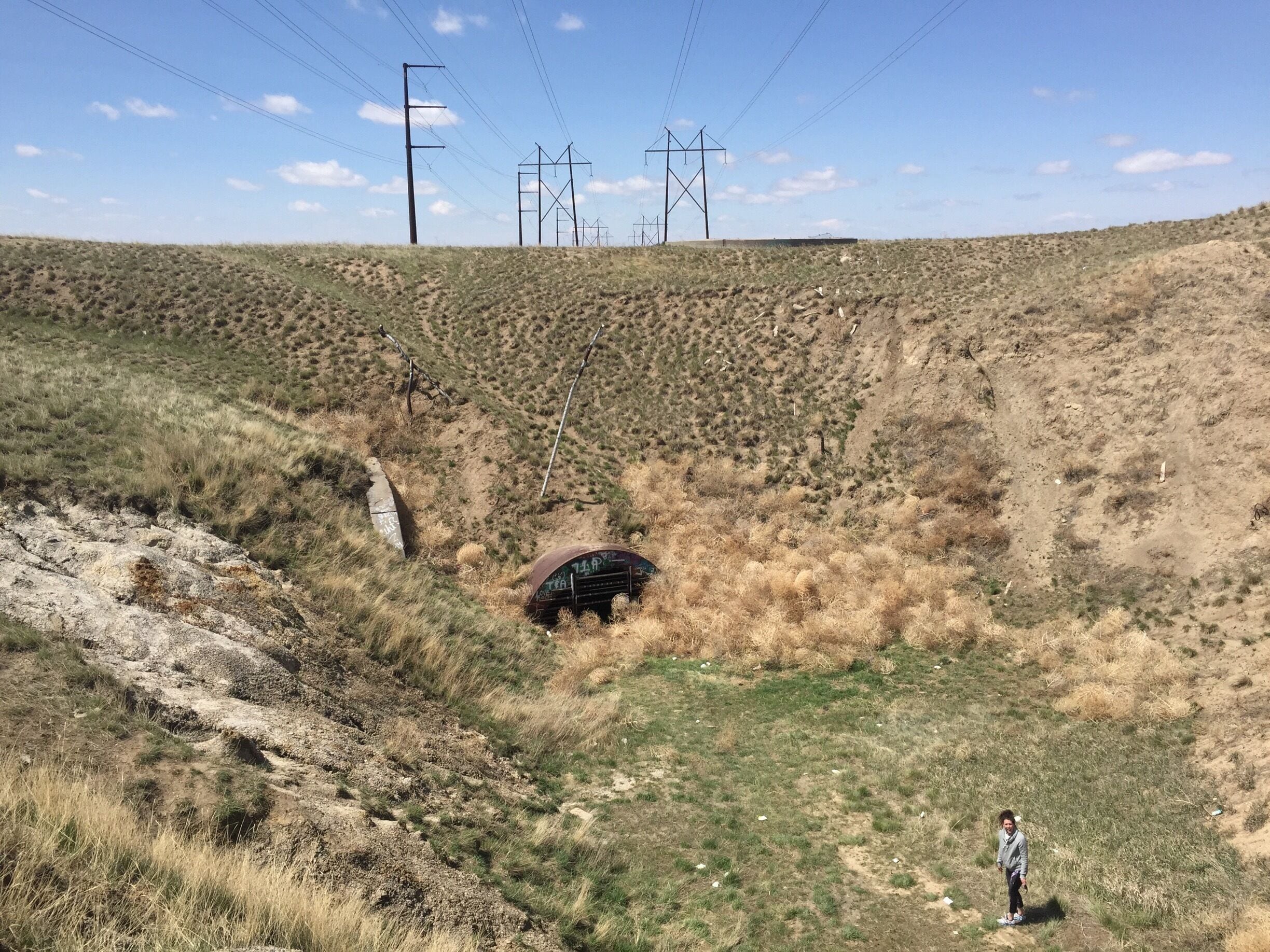 We found an abandoned missile silo out east! I guess not alllllll the cool stuff in Colorado is in the mountains :) #colorado 
