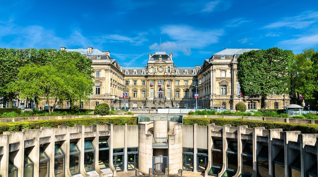 Amphitheatre and the Prefecture of Lille in the Republic Square. France