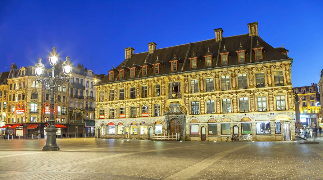 Old stock exchange building in Lille