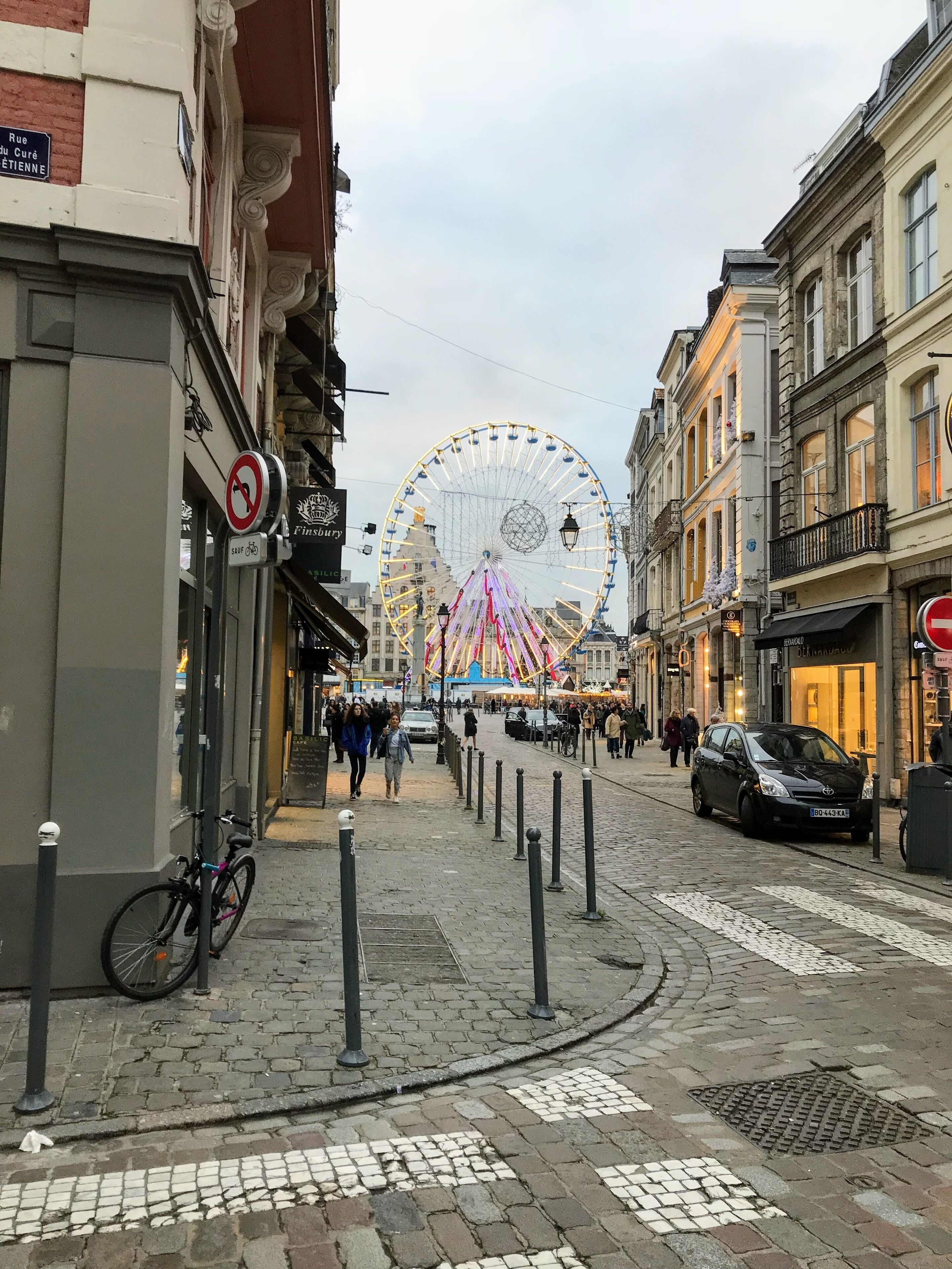 Lille , France. The main square.