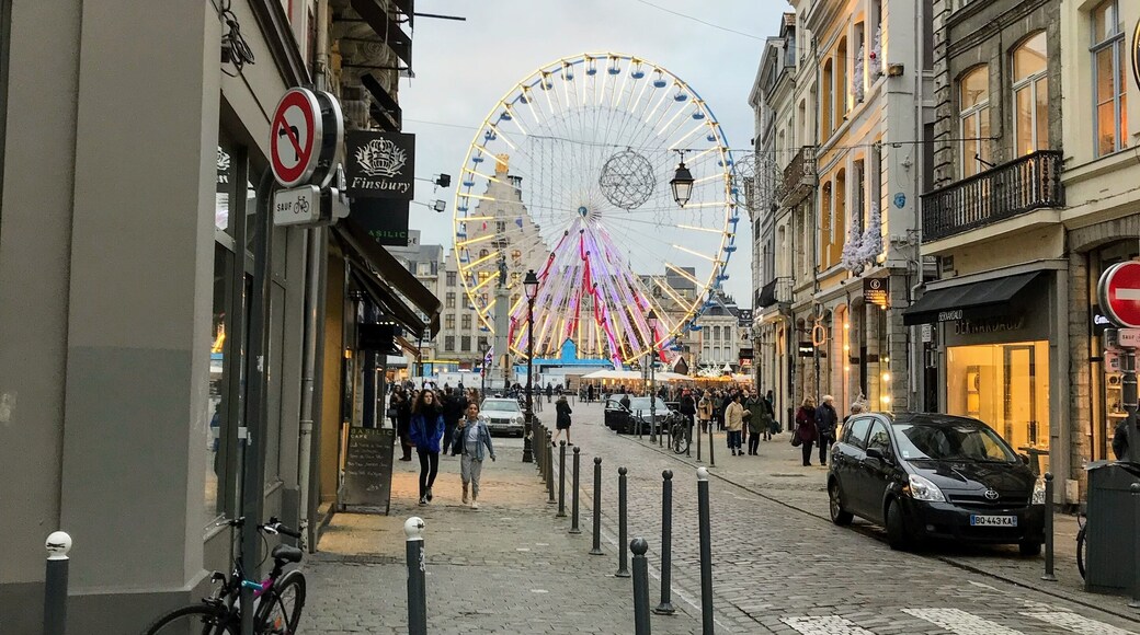 Lille , France. The main square.