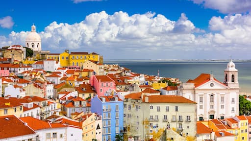Alfama Lisbon Cityscape