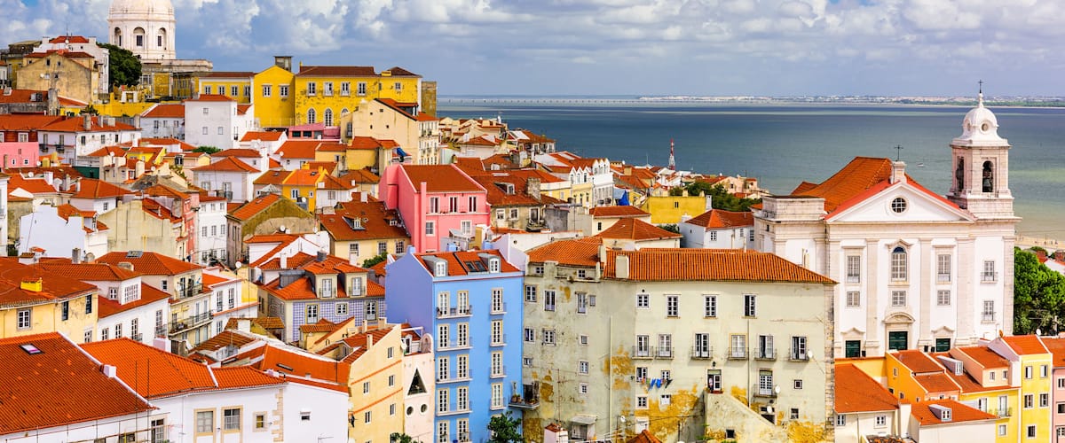 Alfama Lisbon Cityscape