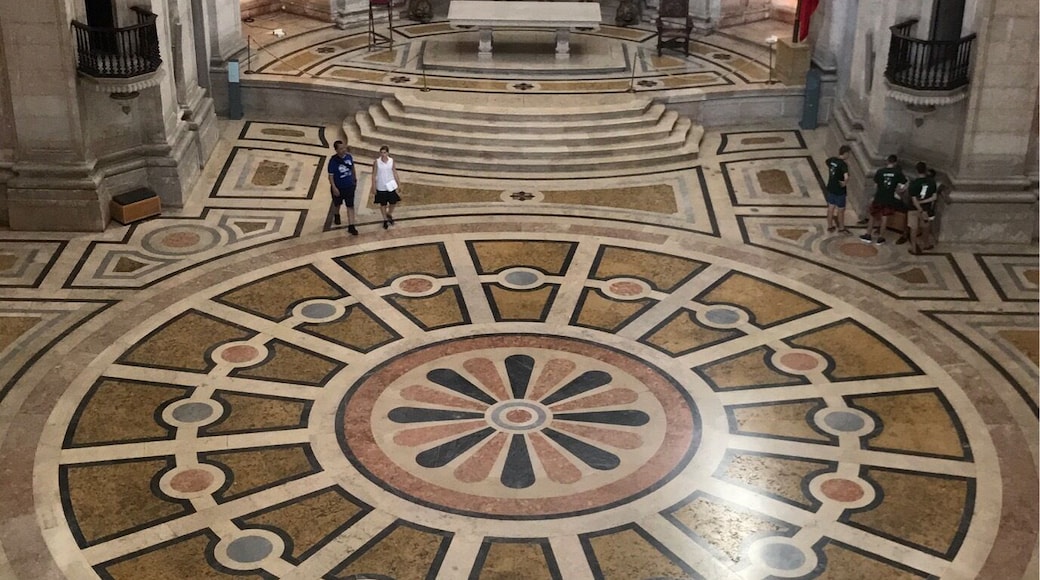 Really beautiful architecture and tiling in the Pantheon.