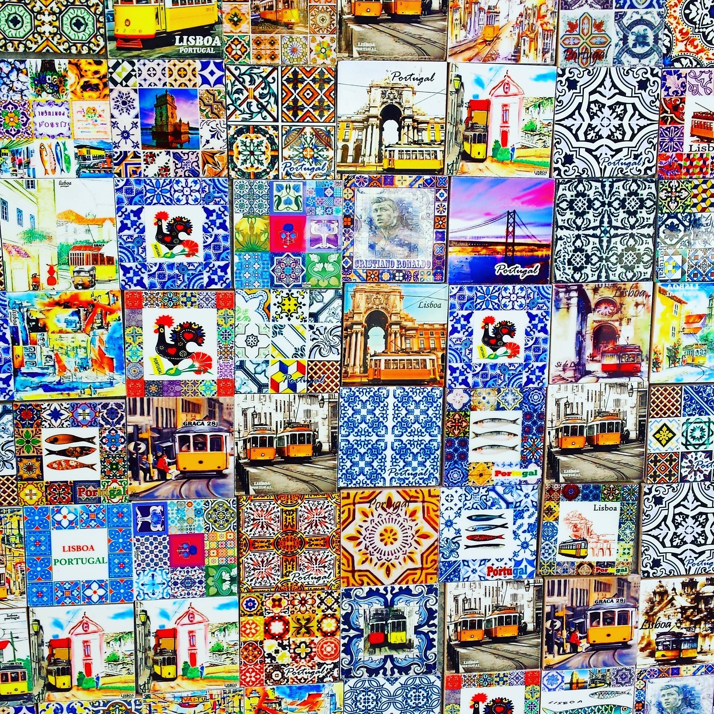 Struck by the beauty of the tiles  in this lovely city.