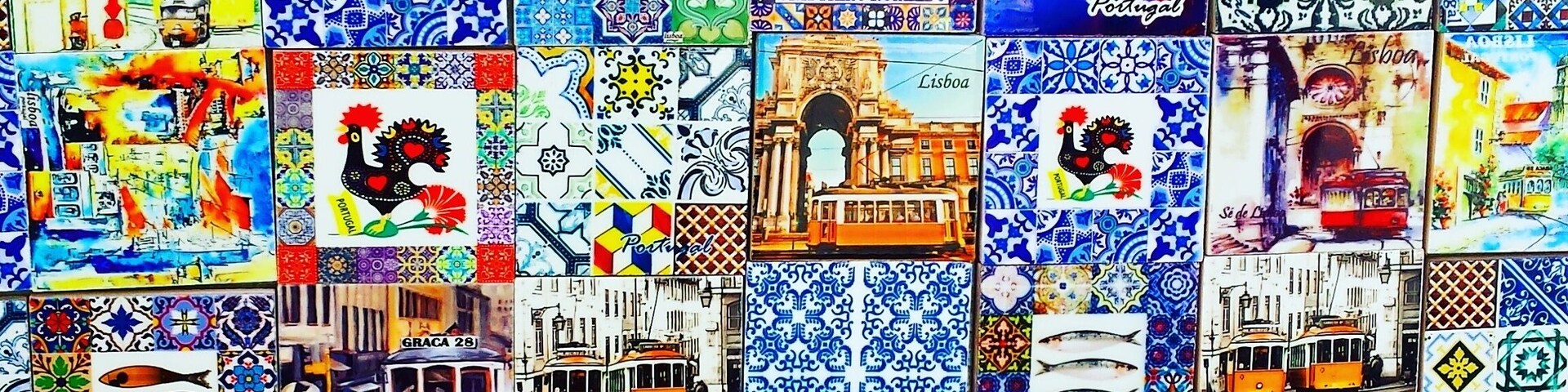 Struck by the beauty of the tiles in this lovely city.