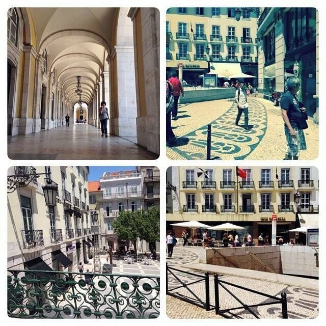 We stayed in Barrio Alto, right by the Baxia Chiado subway station so this was our 'hood for four days in #lisbon #shackfamilyvacation #portugal
