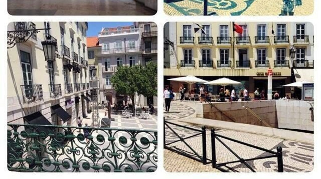 We stayed in Barrio Alto, right by the Baxia Chiado subway station so this was our 'hood for four days in #lisbon #shackfamilyvacation #portugal
