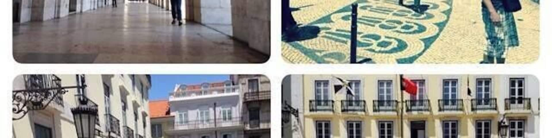 We stayed in Barrio Alto, right by the Baxia Chiado subway station so this was our 'hood for four days in #lisbon #shackfamilyvacation #portugal