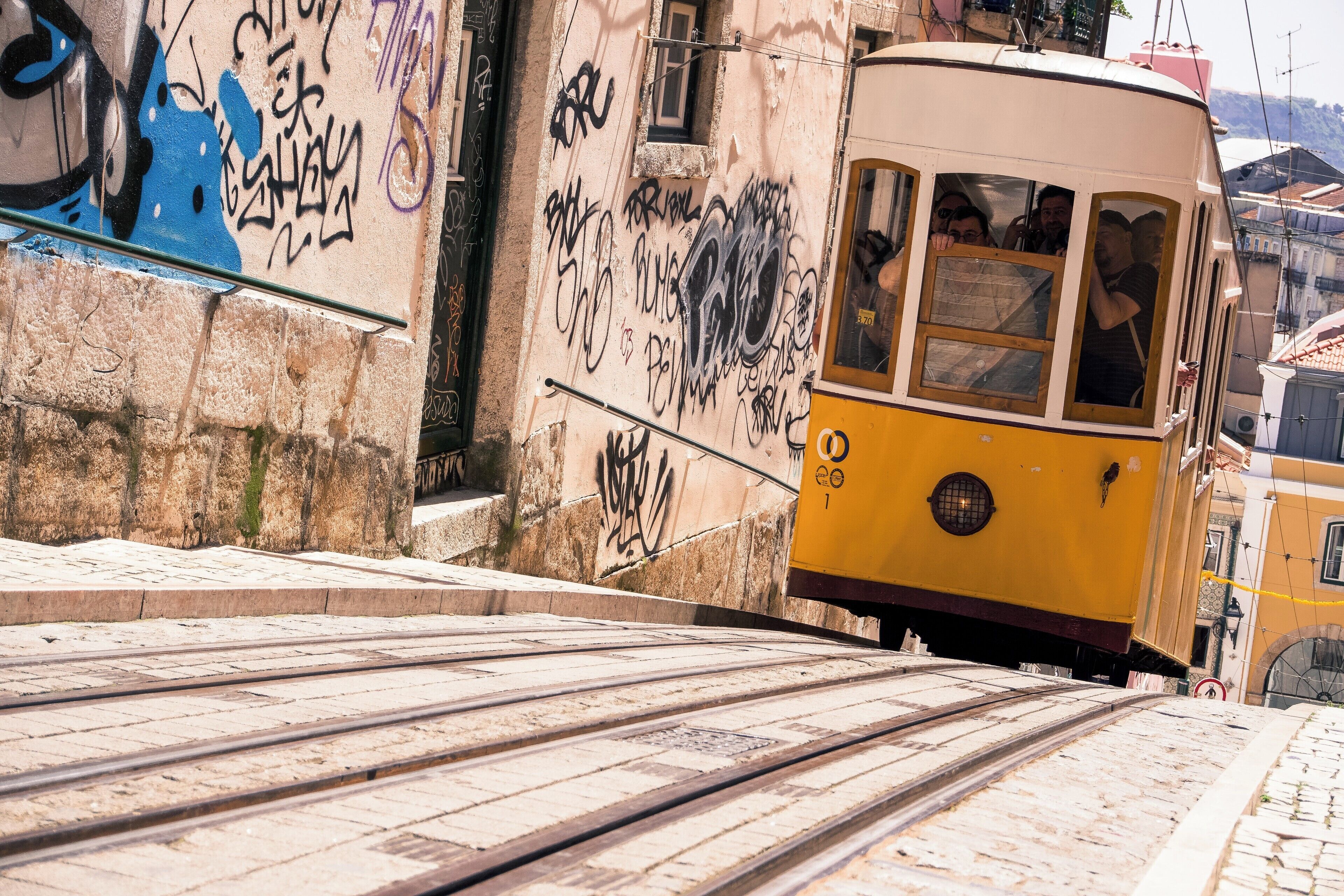 The Bica Funicular (Portuguese: Ascensor da Bica), sometimes known as the Elevador da Bica (Bica Lift), is a funicular railway line in the civil parish of Misericórdia, in the municipality of Lisbon, Portugal. It connects the Rua de São Paulo with Calçada do Combro/Rua do Loreto. 