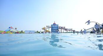 This is Nilansh theme park resort and water park Etunja sitapur road lucknow .very cool and eco-friendly place.