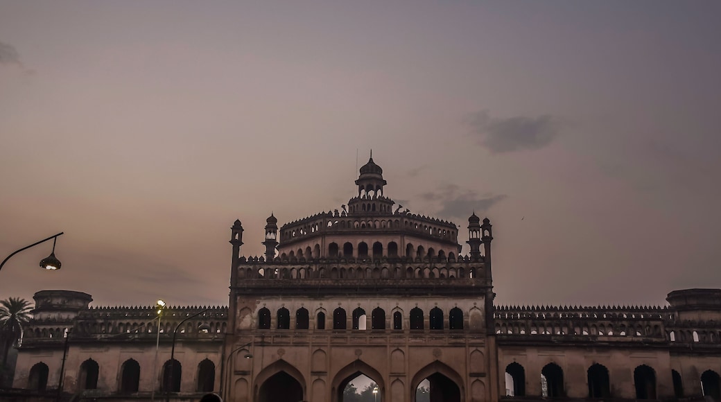 Rumi Darwaza also known as Turkish gate In Lucknow is an ancient Awadhi architecture fort