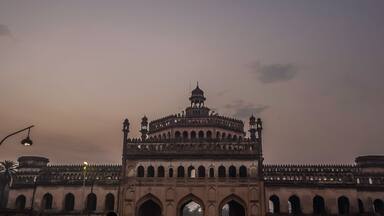 Rumi Darwaza also known as Turkish gate In Lucknow is an ancient Awadhi architecture fort