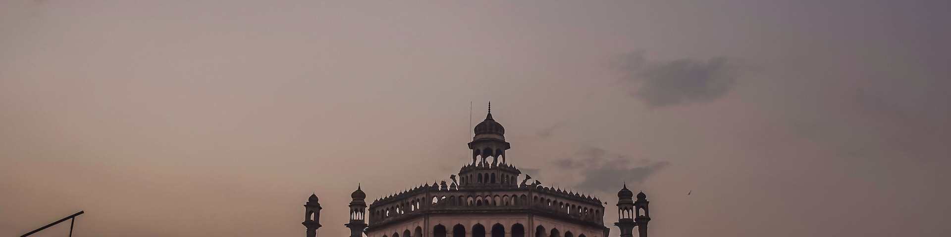 Rumi Darwaza also known as Turkish gate In Lucknow is an ancient Awadhi architecture fort
