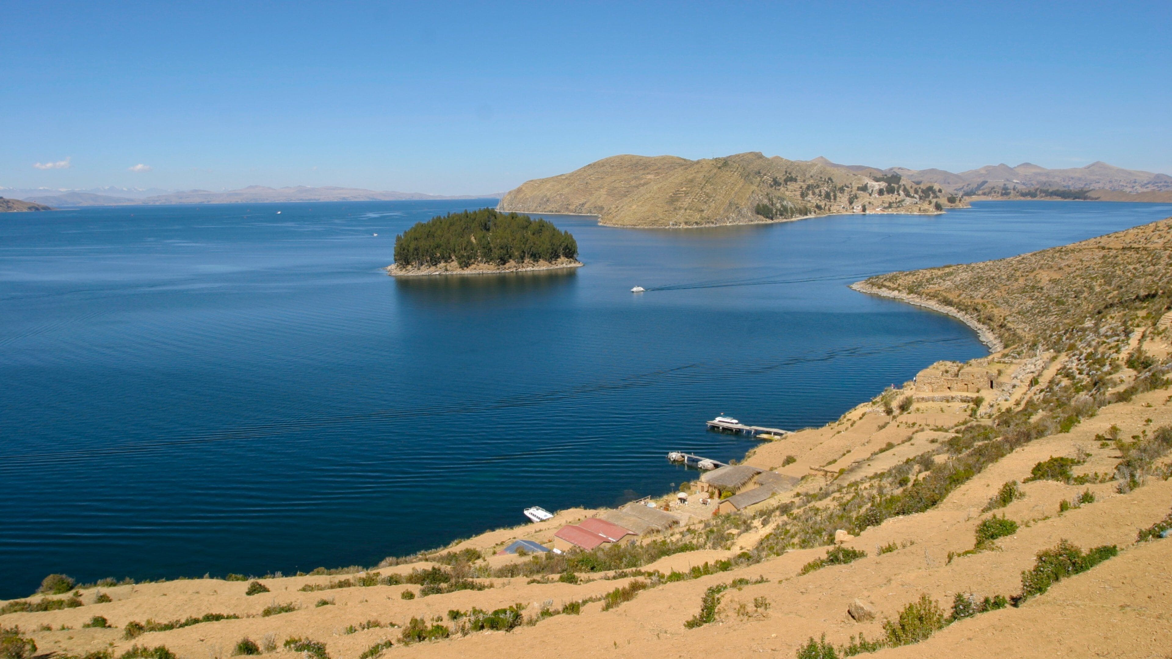 Bolivie qui includes vues littorales