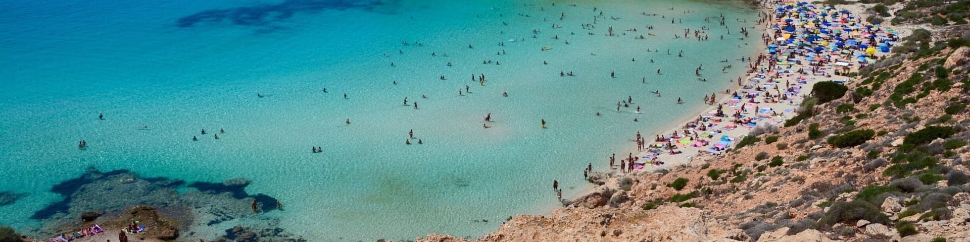 Rabbit Beach, Lampedusa, Italy. The most beautiful beach I've ever seen.
