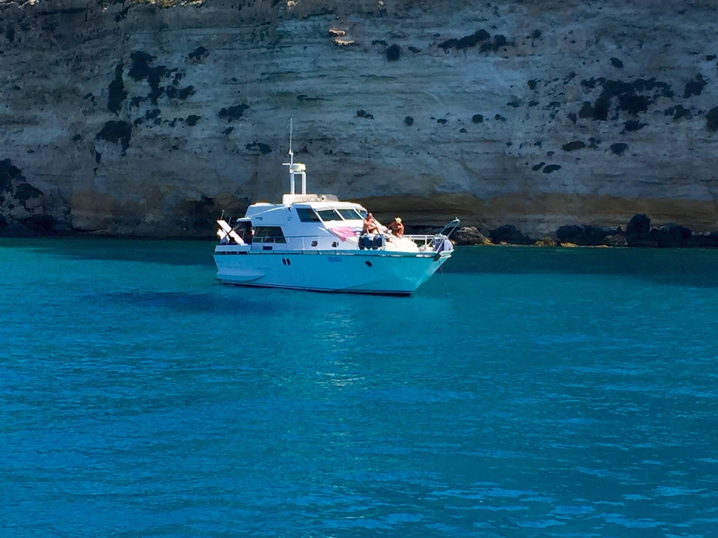 Flying boat at Lampedusa, Italy
