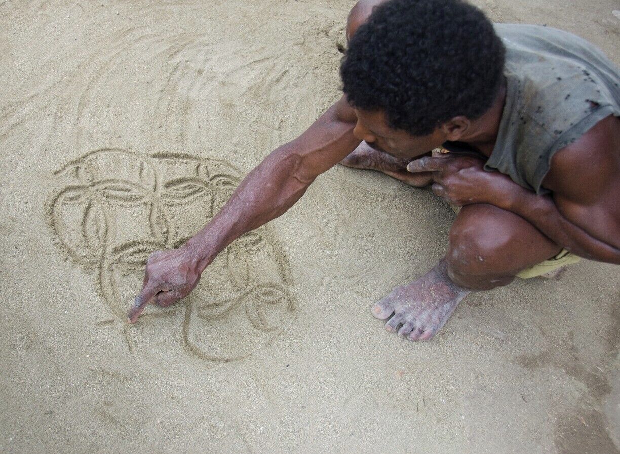 Traditional Sand Drawing